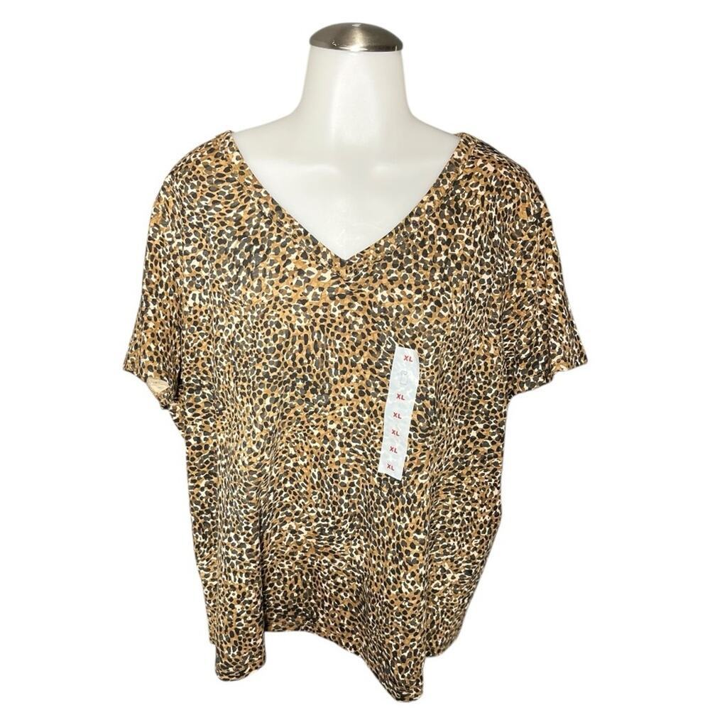 XL Animal print NWT Old Navy Everywear Tee